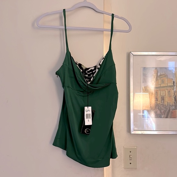 NWT Just Cavalli green top - Picture 1 of 5